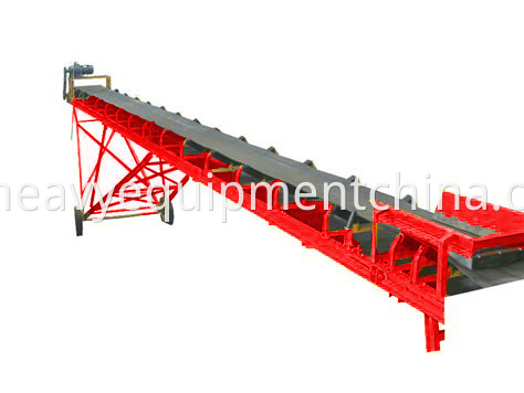 Movable belt conveyor